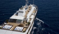 Yacht TITAN -  Aft View